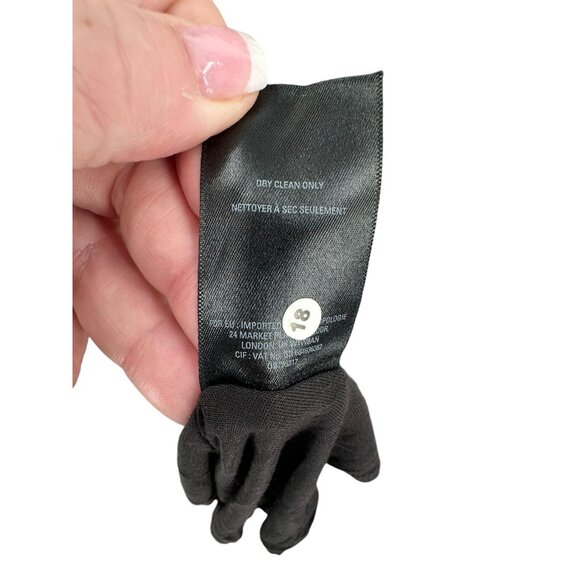 Ettitwa Dress Womens Size‎ 4 Brocade Floral Dark Romantic Floral Whimsigoth - Picture 8 of 13